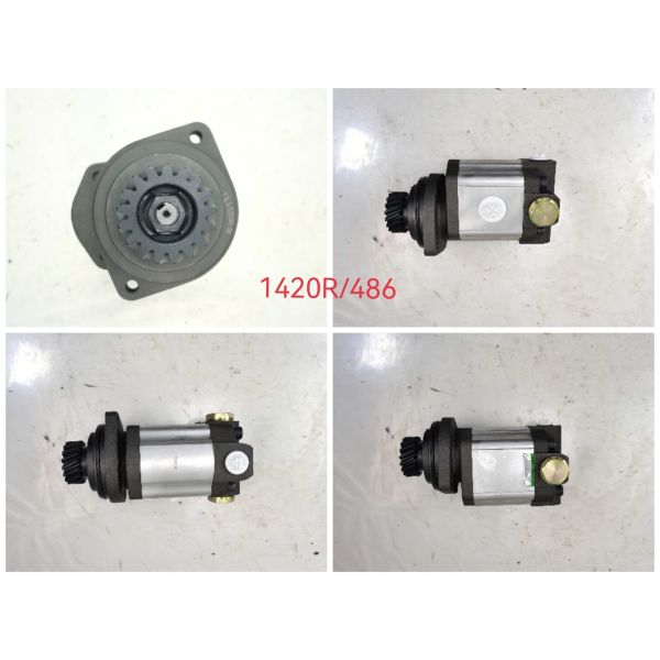 1420R-486 Gear Pump / Hydraulic Gear Pump Agricultural Machinery Hydraulic for Komatsu Parts Steering device OEM Service