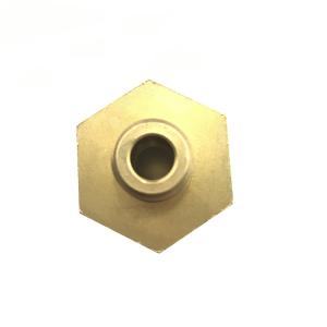 Customized Metal Processing Machinery Parts Copper Hexagon Nut with CE