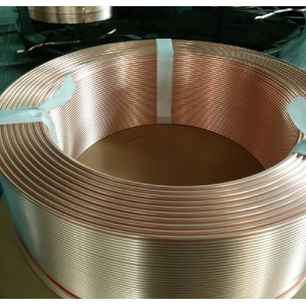 ASTM B280 3/8" Copper Pair Coil Tube Air Conditioner Copper Pipe In Soft Type