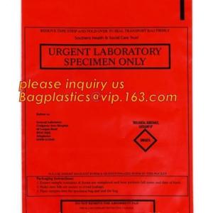 biohazard infectious waste bag, Medicine Envelope, PP Autoclavable, Medical Wast