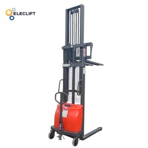 Quality Polyurethane Wheel Hand Semi Electric Pallet Stacker 24V 120Ah for sale