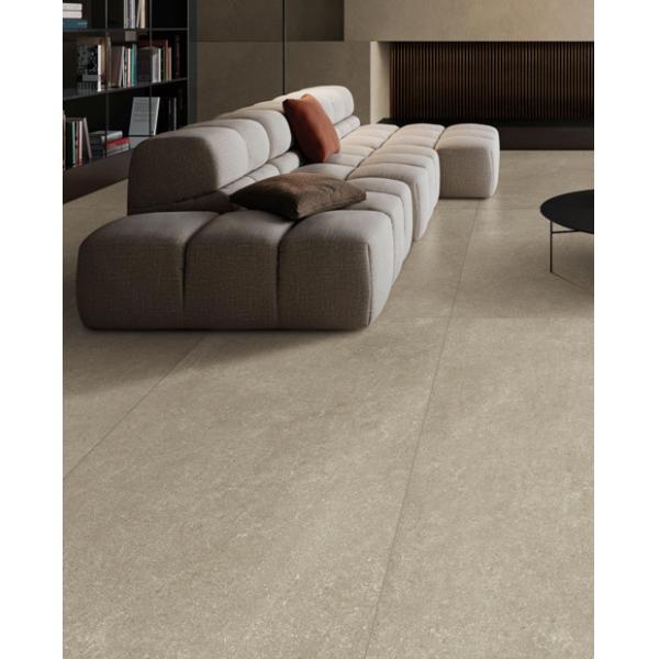 Silk Floor Glazed Cement Look Tile 750*1500mm Big Size Leather Carpet Ceramic Tiles