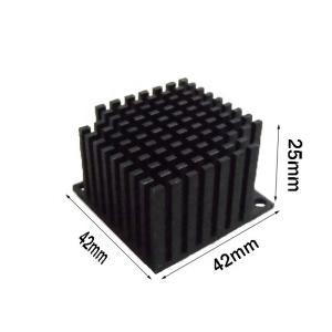 Anodized Aluminum Electronic Heat Sink Extrusion Anti Oxidation