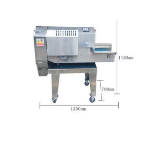 Industrial Cucumber Pickle Cutting Machine / Fruit And Vegetable Cutter