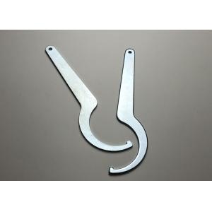 Galvanized Steel Bending Fishing Rod Spanner Metal Stamping Parts With Laser