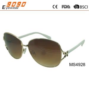 New arrival and hot sale of metal sunglasses, UV 400 Protection Lens