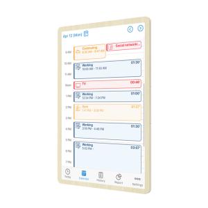 Smart touch screen calender electronic calendar smart calendar family digital