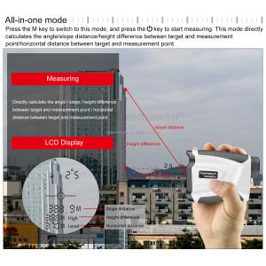 1000M Digital golf rangefinder hunting telescope laser rangefinder with magnet