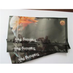 Polyfunctional Stand Up Zipper Pouch Bags Oxygen Resistance Custom Material