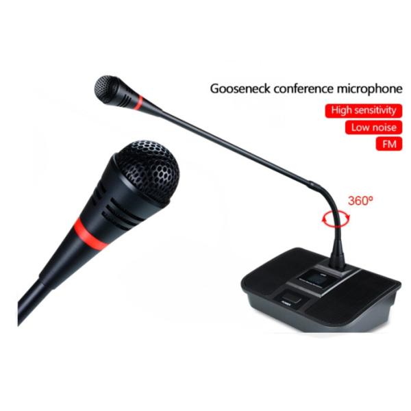 Buy Wireless Dedicated Conference System Microphone U Segment UHF Four Gooseneck at wholesale prices