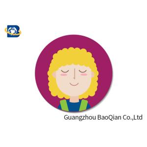 Printed Custom Lenticular Cards , 3D Lenticular Stickers Kids Room / Wall