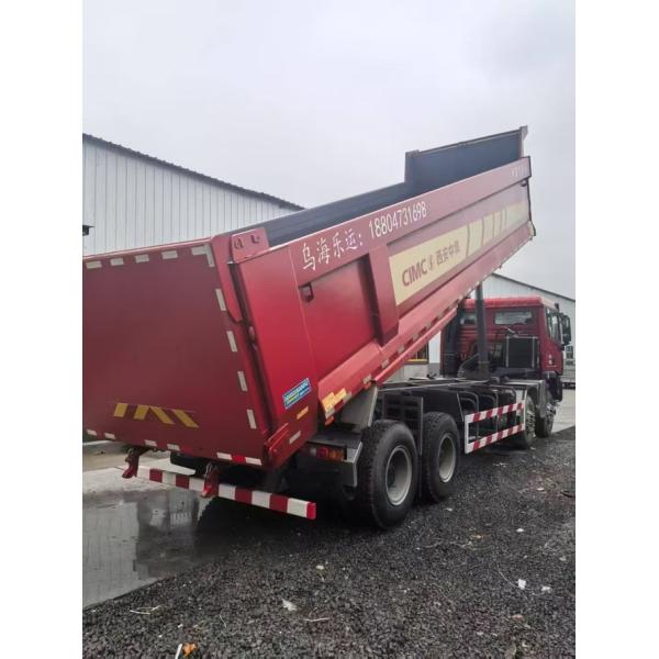 Used Dumper Truck For Mines Shacman Weichai 430hp Front Lifting 8*4 Drive Mode 12 Tyre Lhd 50tons Loading