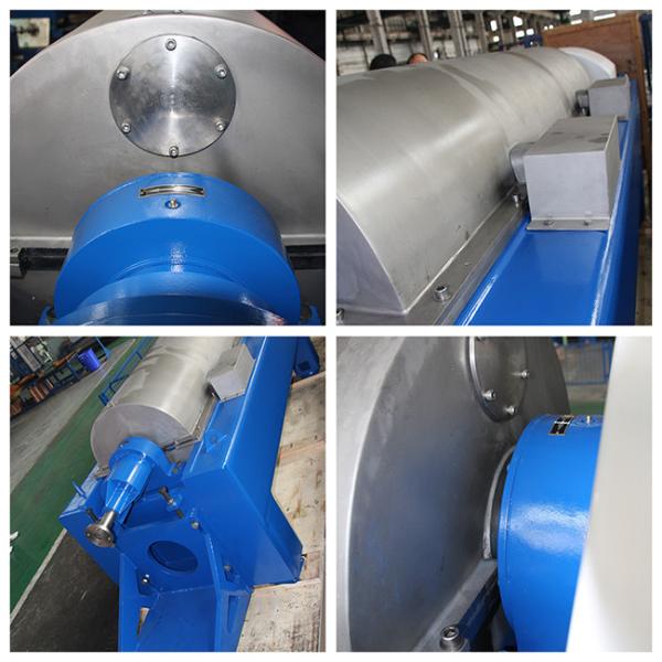 Advanced Designed Two Phase Food Decanter Centrifuge, Simple Operate Solid Bowl Centrifuges