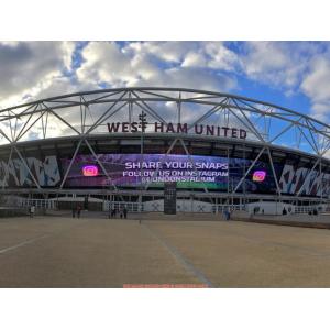 P12.5mm Outdoor Facade Transparent Led Screen Digital Advertising Curtain LED