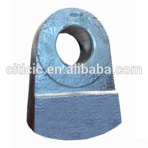 High manganese plate hammer for hammer crusher Used of the construction industry