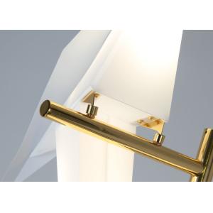 Knob Switch Nordic Art Unique Paper Cranes Birds Rose Gold Bedside Table Lamp