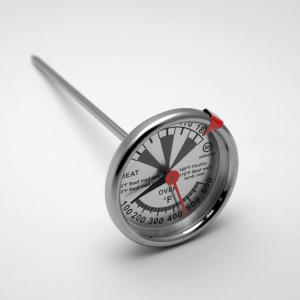 Bimetallic Stainless Steel Industrial Oven Thermometer 100F - 600F Oven