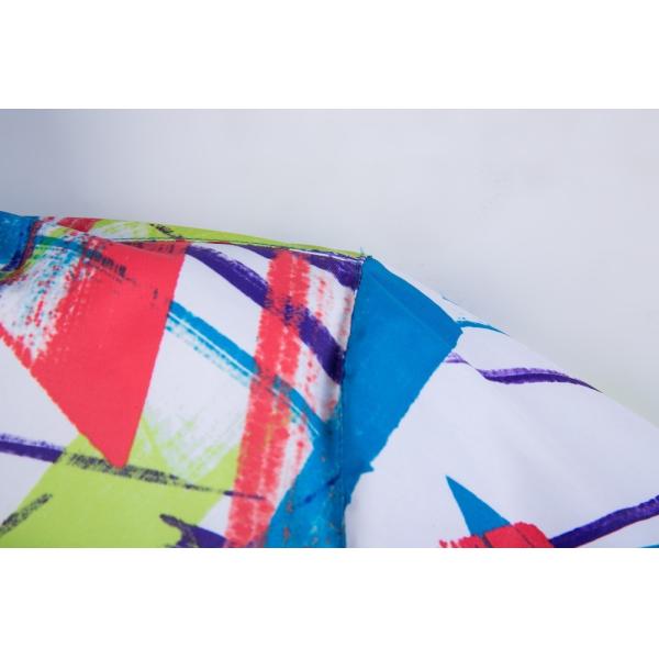 100% nylon2018 new Fashion Printing Bright Color Ladies Jacket Winter Ski Workout Jackets Ski Jacket (size:s-xxl)