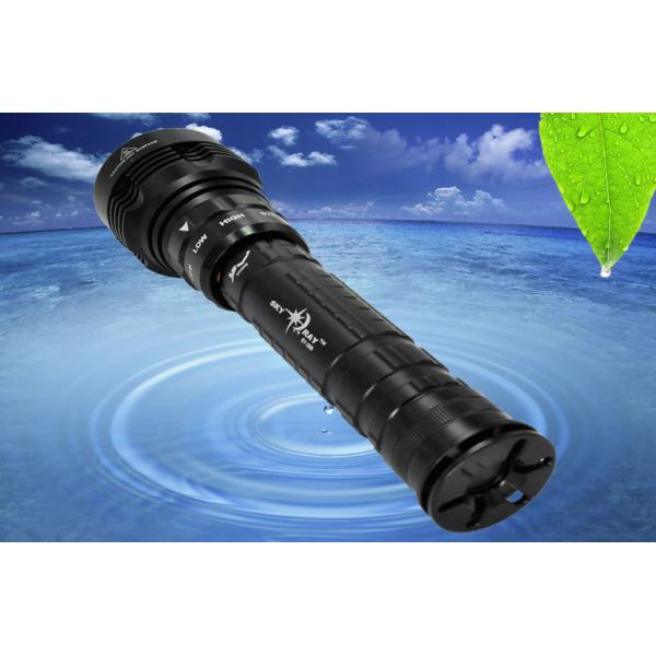 Aluminum Alloy LED Dive Torch