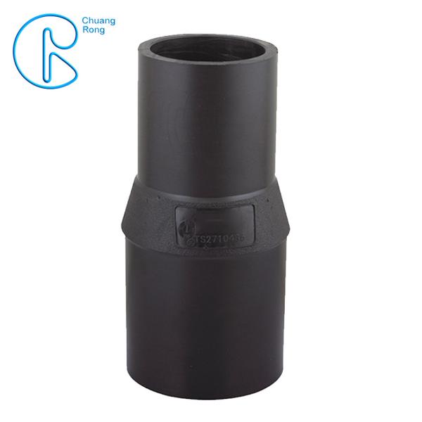 Buy HDPE Pn16 Sdr11 Water Pipe Fitting Butt Fusion Welding Reducer at wholesale prices