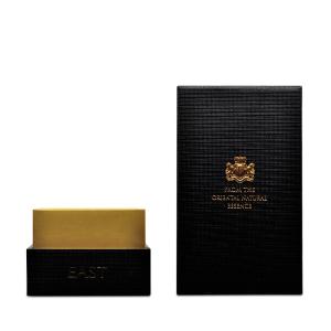 Empty Black Cardboard Cosmetic Packaging Perfume Box Customized Logo