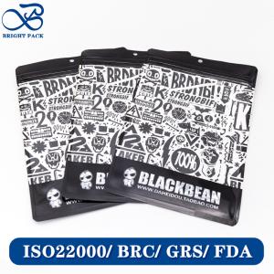 Multi-Purpose Three Sided Sealing Bags Mylar Bags For Various Clothing Accessories Packaging With Custom Printed.