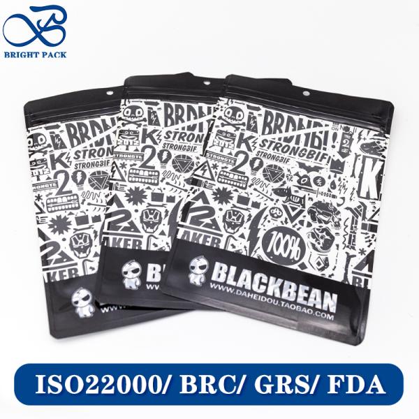 Buy Multi-Purpose Three Sided Sealing Bags Mylar Bags For Various Clothing Accessories Packaging With Custom Printed. at wholesale prices