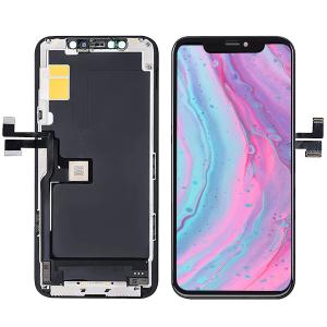 Black 5.8 Inches Iphone LCD Touch Screen Replacement Digitizer 1520*720