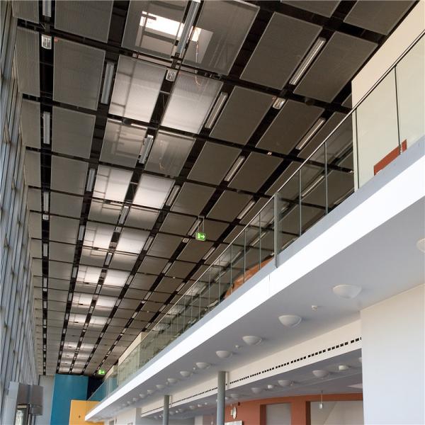 Buy Metal Suspended Aluminum Expanded Mesh Ceiling Panel For Interior Decor at wholesale prices