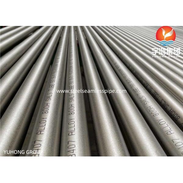ASTM B407 / B829 Nickel Alloy Tube Incoloy 800 1.4876 800H & 800HT 1.4958 825 2