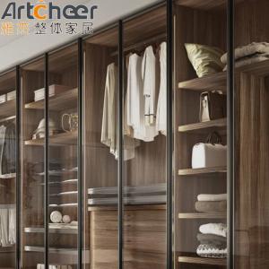 Bedroom Design Walk In Wardrobe Closet With Modern Design And Aluminium Frame