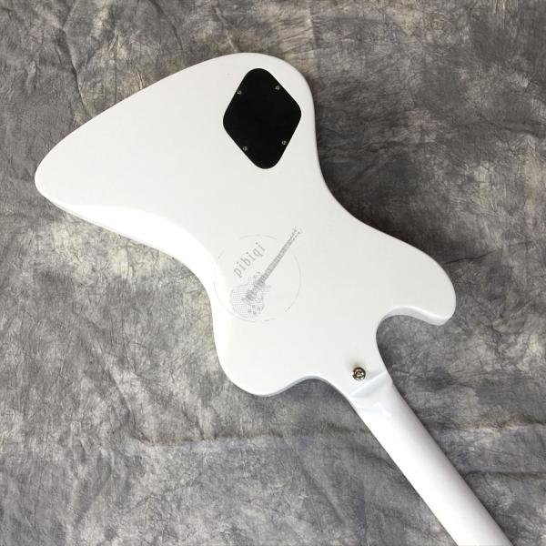 Free delivery, hot selling electric guitar, white hardware, front brown back red body, all colors and logo can be custom