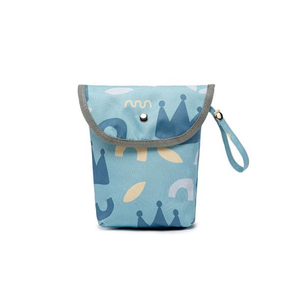 Wholesale Infant Cloth Toilet Diaper Bag Mini Waterproof Wet Dry Package for Baby Nappy Pouch Reusable Bag