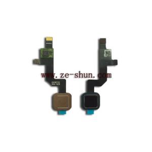 Quality Black / White Sensor Finger Print Cell Phone Flex Cable For Motorola Moto Z Play for sale