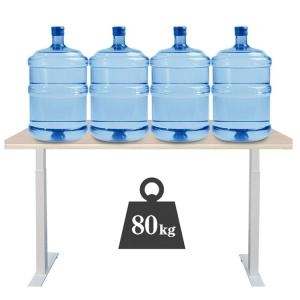 Modern Design Adjustable Height Laptop Desk for School Students in Brown Wooden