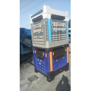 1 ton plastic collapsible container industry plastic pallet box