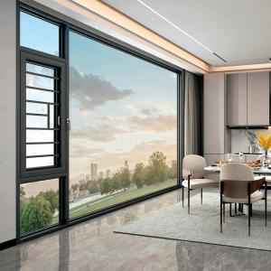 Modern Design Thermal Break Aluminium Alloy Frame Casement Windows for House