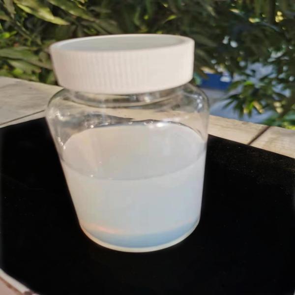 Milky White With Blue Liquid Water Based PU Resin Dispersion For Waterproof Nylon
