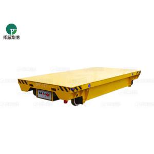 Battery Power Material Transfer Motorized Cart Moving On Rails