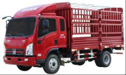 Hot Sale Efficient CASC Diesel 4.5T Light Fence Truck 4*2 Rear Wheel Drive