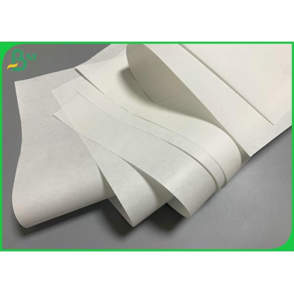 50gsm 60gsm Candy Wrapping White Kraft Paper PE Coated OilproofMoisture Proof 