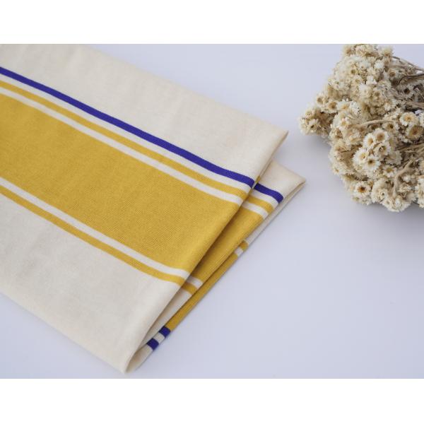 Smooth Skin - Friendly Striped Knit Fabric For T-Shirt