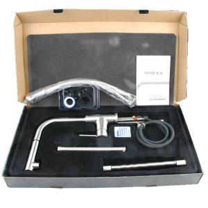 Unique Design CUPC faucet waterfall open spout kitchen mixer