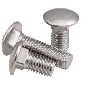 Customized Steel Alloy Carriage Bolt with Adjustable Thread Pitch