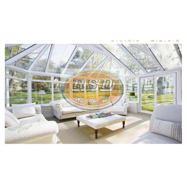 Buy Modern Aluminum Sunroom Systems with Galvanized Finish at wholesale prices