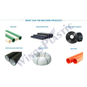 HDPE PPR Pipe Extrusion Machine PE PERT Pipe Manufacturing Equipment
