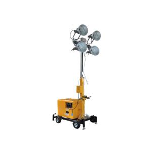 5kw 220v portable lighting towers metal halide lights 50 / 60HZ