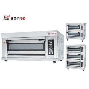 Stainless Steel Gas Oven With Computer Controll One Layer Two Trays