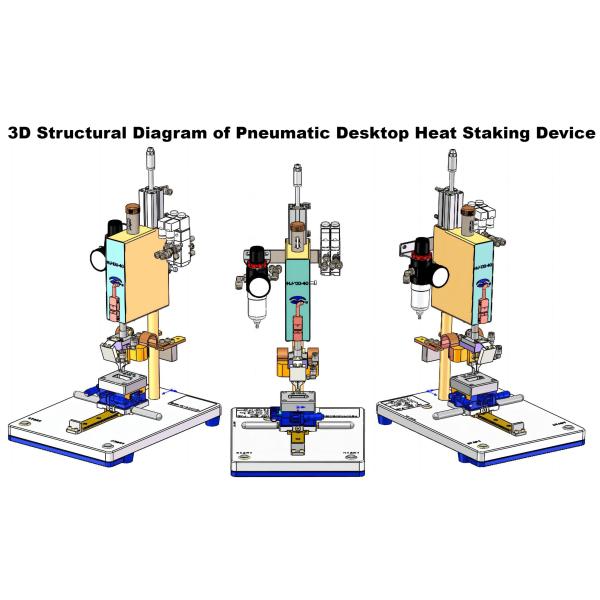 Desktop Heat Staking Equipment with Pulsed Heating Technology for Plastic Thermal Riveting