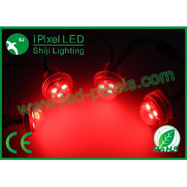 New body 26mm DC12V 20pcs/chain 3pcsSMD5050 RGB Pixel LED for outdoor usage